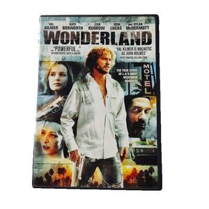Wonderland DVD 2003 Movie Disc 1 Val Kilmar Kate Bosworth Crime Thriller R